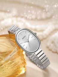NAIDU Oval Case Women's Chain Watch