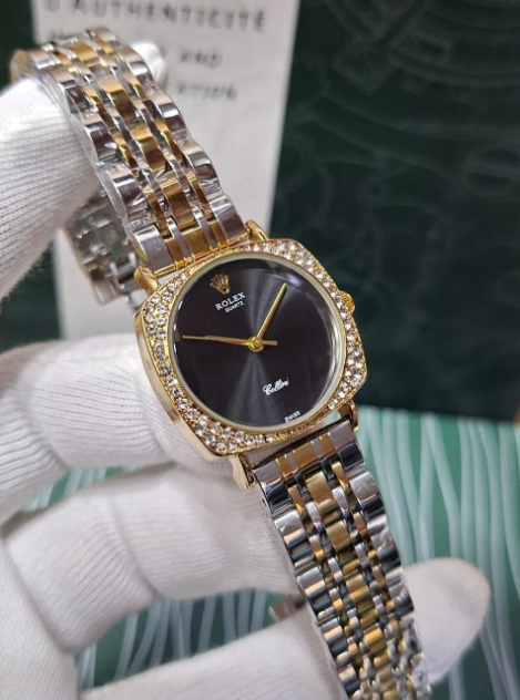 Rolex Ladies Diamond Bezel Watch