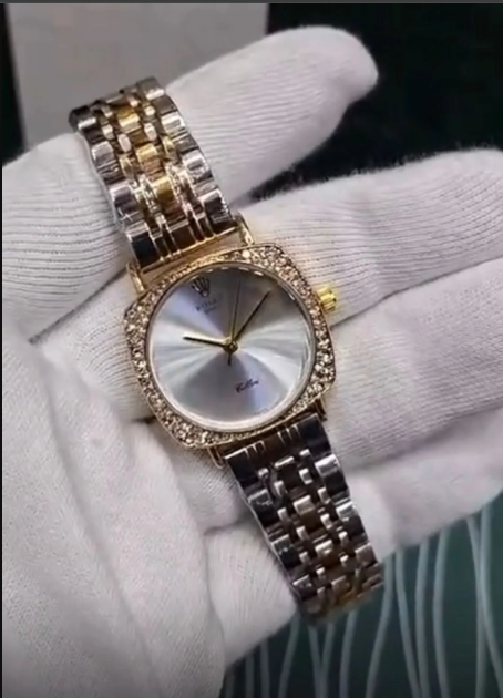 Rolex Ladies Diamond Bezel Watch