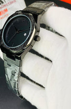 Aura Royal Oak Arabic Dial Stainless Steel Watch
