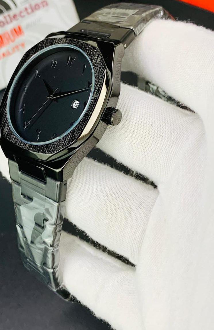 Aura Royal Oak Arabic Dial Stainless Steel Watch