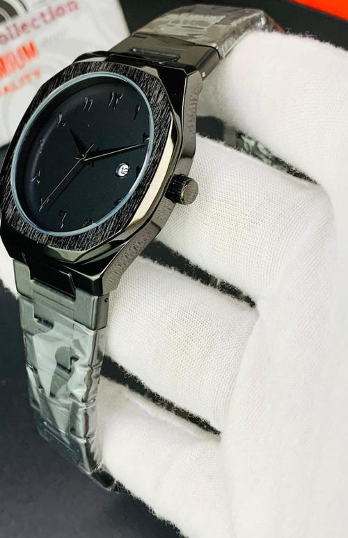 Aura Royal Oak Arabic Dial Stainless Steel Watch