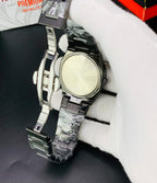 Aura Royal Oak Arabic Dial Stainless Steel Watch