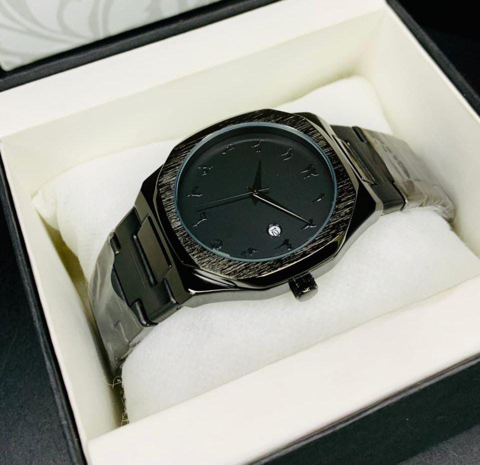 Aura Royal Oak Arabic Dial Stainless Steel Watch