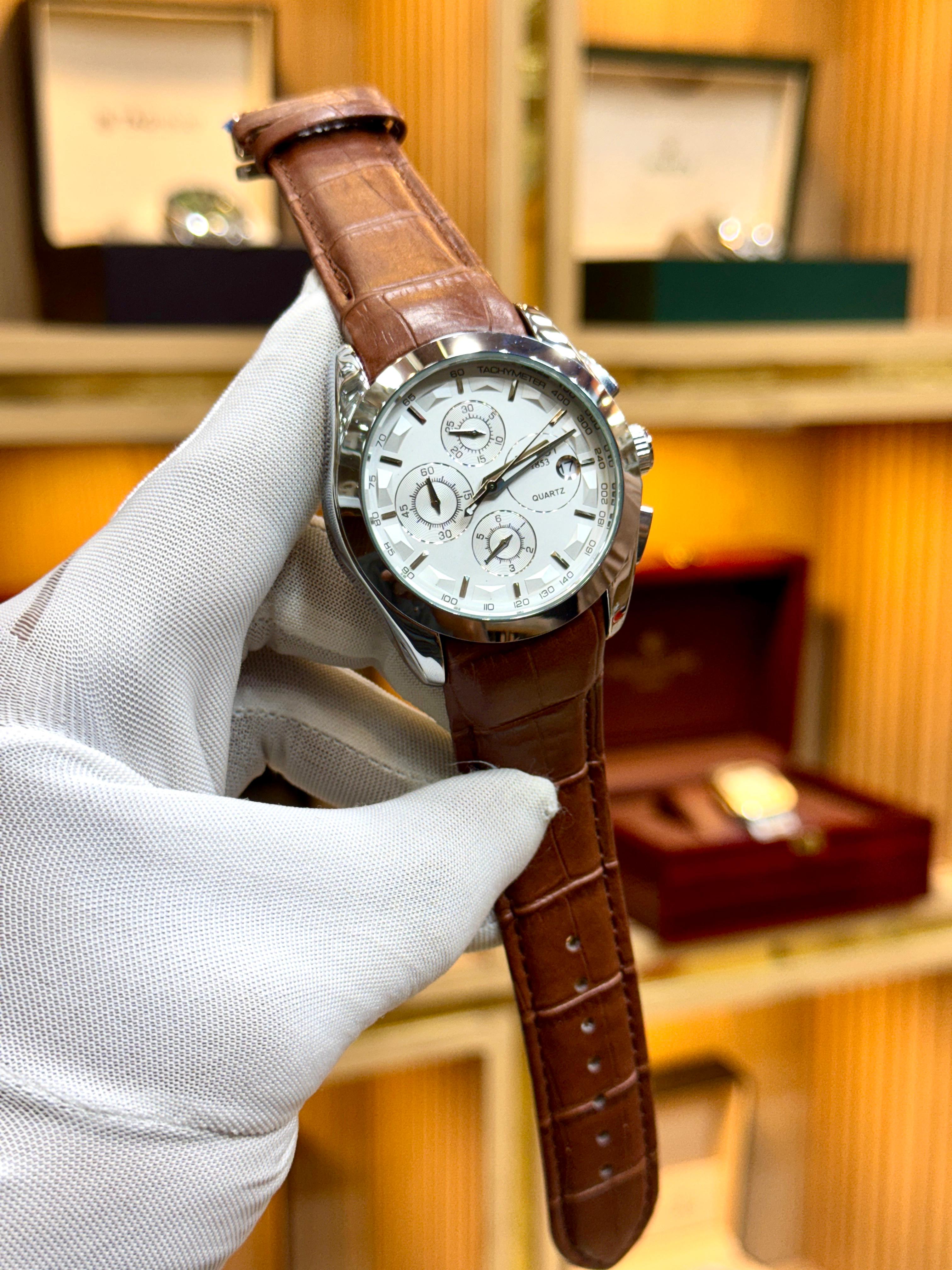 Tissot 1853 Tradition Chronograph Leather Watch