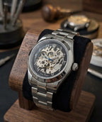 Rolex Day-Date Arabic Dial Automatic Silver Watch