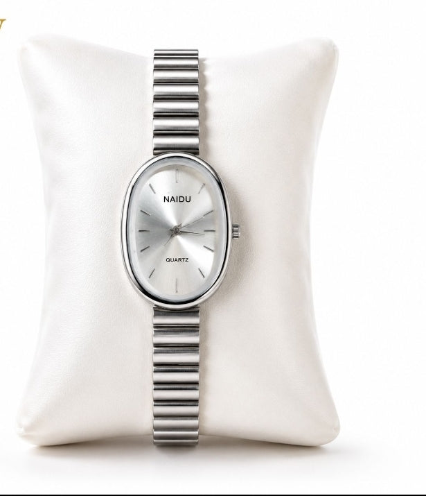 NAIDU Oval Case Women's Chain Watch