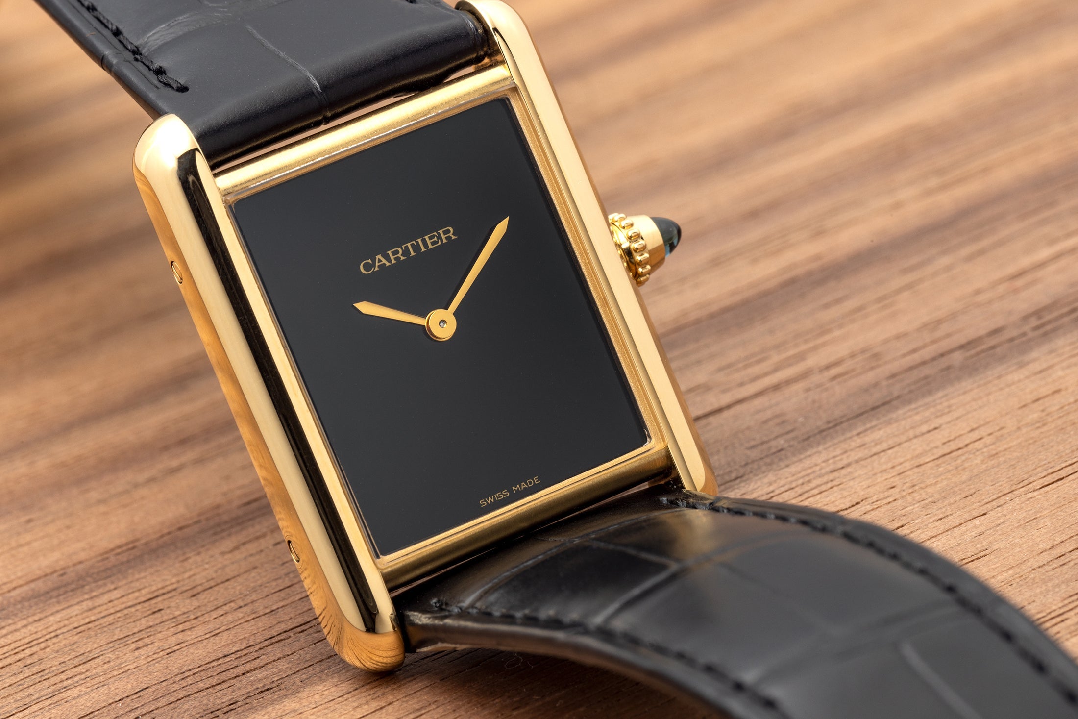 Cartier Tank Gold Case