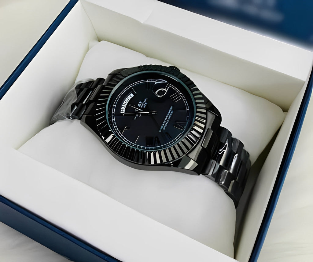 Rolex Day-Date Matt Black Edition Watch